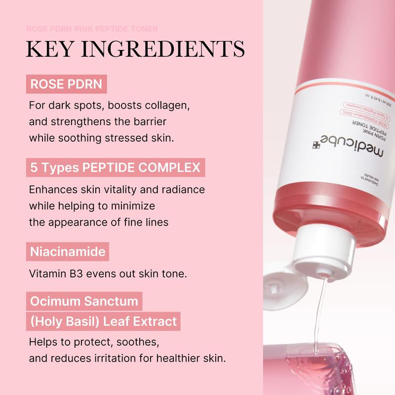 [Medicube] Affordable Glass Glow Skincare Set | Includes 8 TOP-SELLING Products for Gentle Skin Renewal